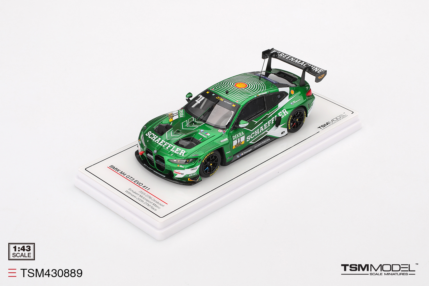 2025 BMW M4 GT3 Marco Wittmann 200th DTM Race Zandvoort